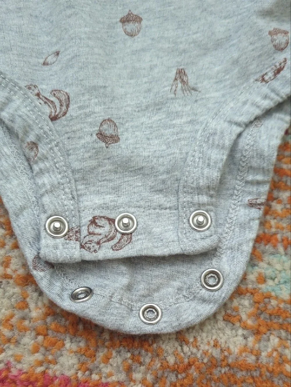 Carter's Newborn Brown Corduroy Jacket Set With Onesie & Jeans